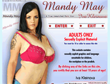 Tablet Screenshot of mandymayxxx.com